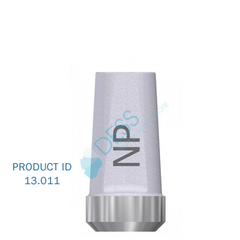 Straight Abutment (on implant) compatible with 3i Osseotite®