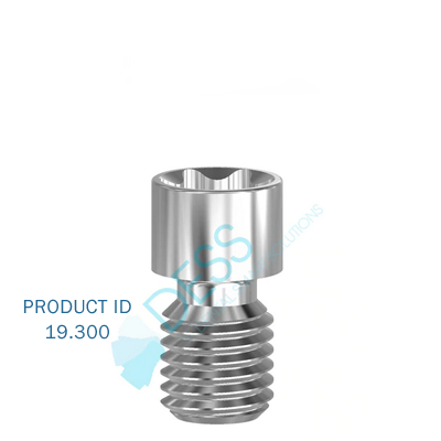 Screw (on multiunit) - for angulated screw channel 25º
