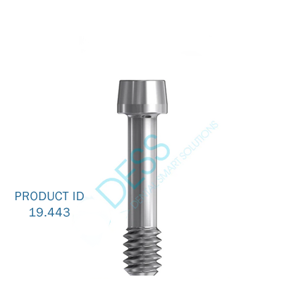 Screw for DESS Angled Bases & ELLIPTIBase® compatible with Straumann® Bone Level