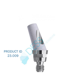 Angled Abutment (on implant) compatible with Straumann Tissue Level®