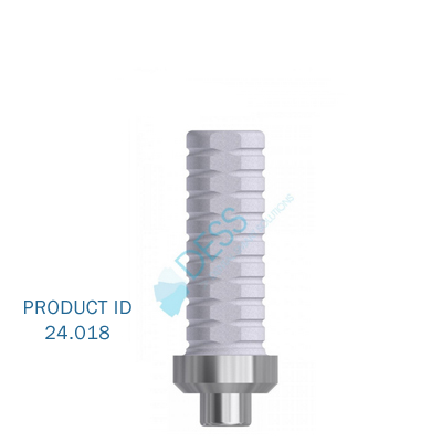 Temporary Abutment +screw, compatible with Zimmer Screw-Vent®