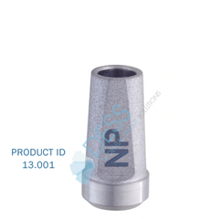 Straight Abutment (on implant) compatible with Nobel Branemark®