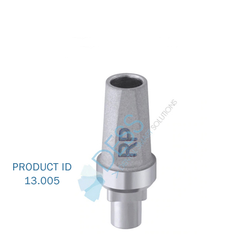 Straight Abutment (on implant) compatible with Nobel Replace®