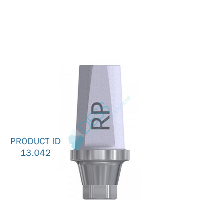 Straight Abutment (on implant) compatible with Nobel Active™