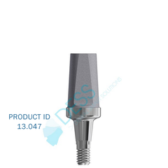 Straight Abutment compatible with Dentsply Ankylos®