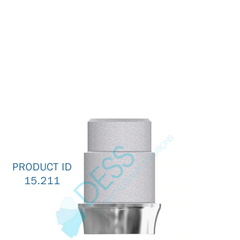 Ti Base, on implant, compatible with 3i Osseotite®