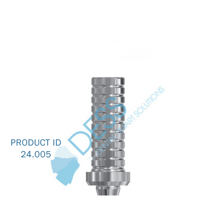 Temporary Abutment (on implant) + screw, compatible with Nobel Replace Select™