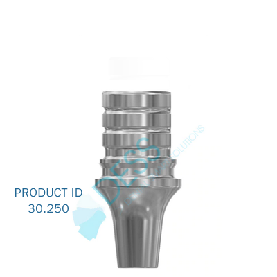 Chrome Cobalt Base + screw, compatible with Dentsply Ankylos®