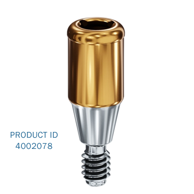 Locator Abutment Compatible with Nobel Active Conical Connection