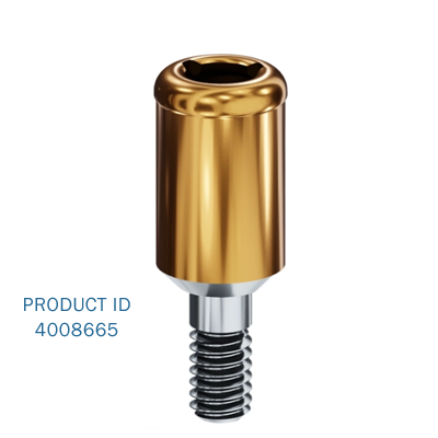 Locator Abutment Compatible with Zimmer Screw-Vent (3.5mm)