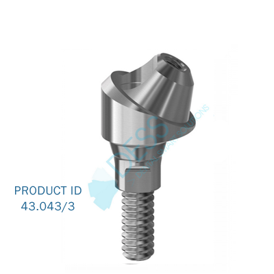 Angled Multi-Unit abutment compatible with Straumann® Bone Level®