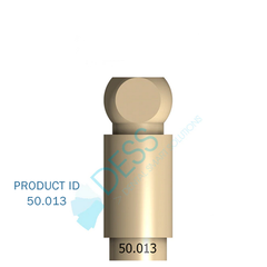 Desktop Scan Abutment compatible with 3i Osseotite®