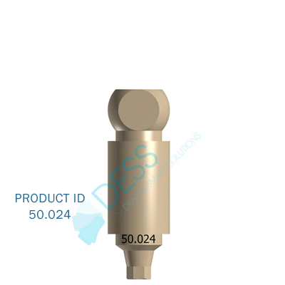 Desktop Scan Abutment (on implant) compatible with Astra Tech Osseospeed™