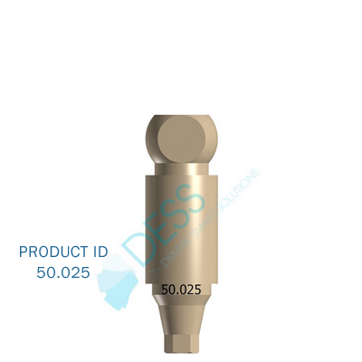 Desktop Scan Abutment (on implant) compatible with Astra Tech Osseospeed™